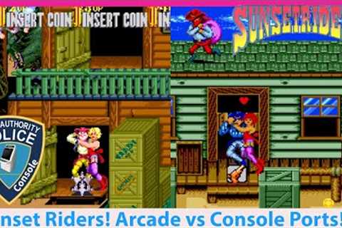 Sunset Riders! Konami''s Arcade Classic! Arcade Vs Console Ports