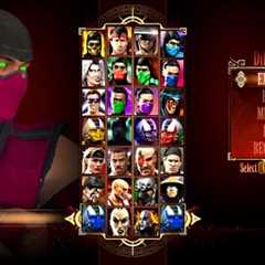 Mortal Kombat 9 - ERMAC UMK3 MK1 MOD - NEW Expert Arcade Ladder Gameplay