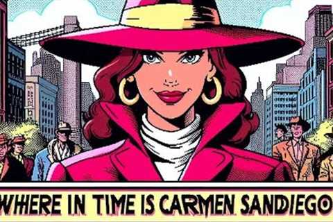 Where in Time is Carmen Sandiego? (Apple II) #CarmenSandiego #AppleII #RetroGaming #ClassicGames