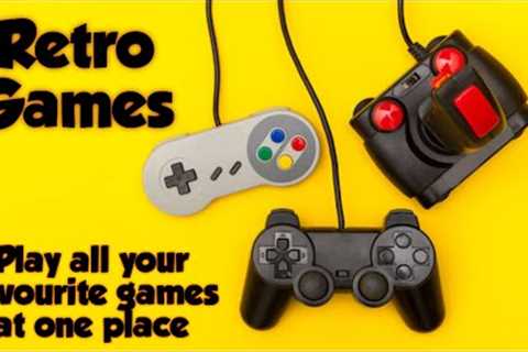 How to play all the retro and arcade games at one place in just one click