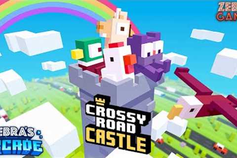 Crossy Road Castle Gameplay - Zebra''s Arcade!