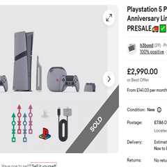 PS5 Pro 30th Anniversary Edition Sold for Thousands by Profiteering Gamers