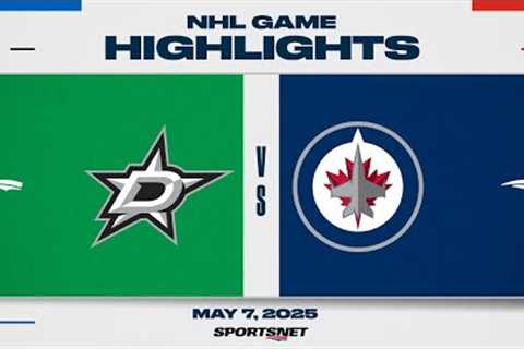 NHL Game 1 Highlights | Stars vs. Jets - May 7, 2025