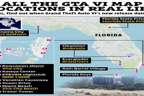 The Real Places Behind GTA 6's Leonida Map (And Where You'll Be Raising Hell in 2026)