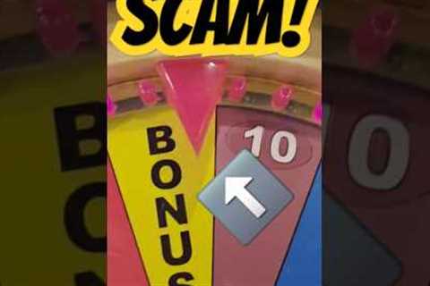Super RIGGED SCAM Arcade Game!!
