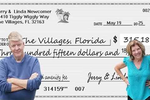 Money, Budget, and Bills In The Villages, Florida