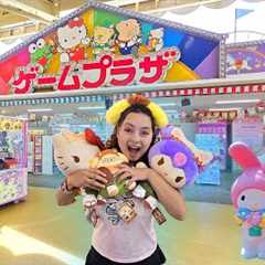 Sanrio Harmonlyland ARCADE in Japan!