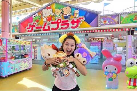 Sanrio Harmonlyland ARCADE in Japan!