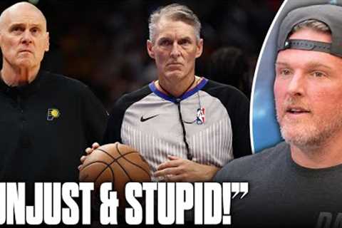 Scott Foster''s Game 4 Calls Cause Controversy, Pacers Coach Speaks Out... | Pat McAfee Show