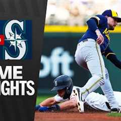 Brewers vs. Mariners Game Highlights (7/21/25) | MLB Highlights