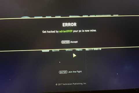 When Your Gaming Session Turns Into a Nightmare: The Call of Duty Hack That Made Everyone's Mom..