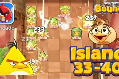 Angry Birds Bounce - Island 33-40 - iOS (Apple Arcade) Gameplay